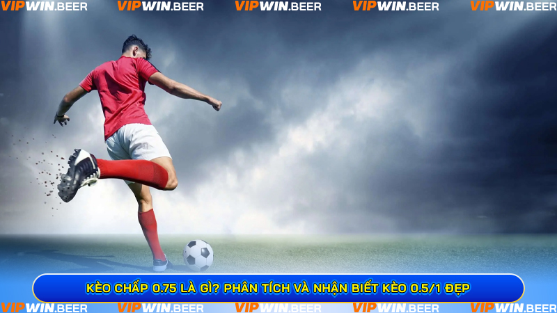 Kèo Chấp 0.75 là gì? Phân tích và nhận biết kèo 0.5/1 đẹp